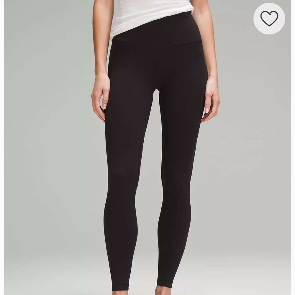 Black 28” Align Leggings